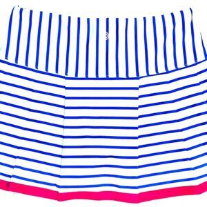 40 Lime Patriotic Stripped Athletic Skirt